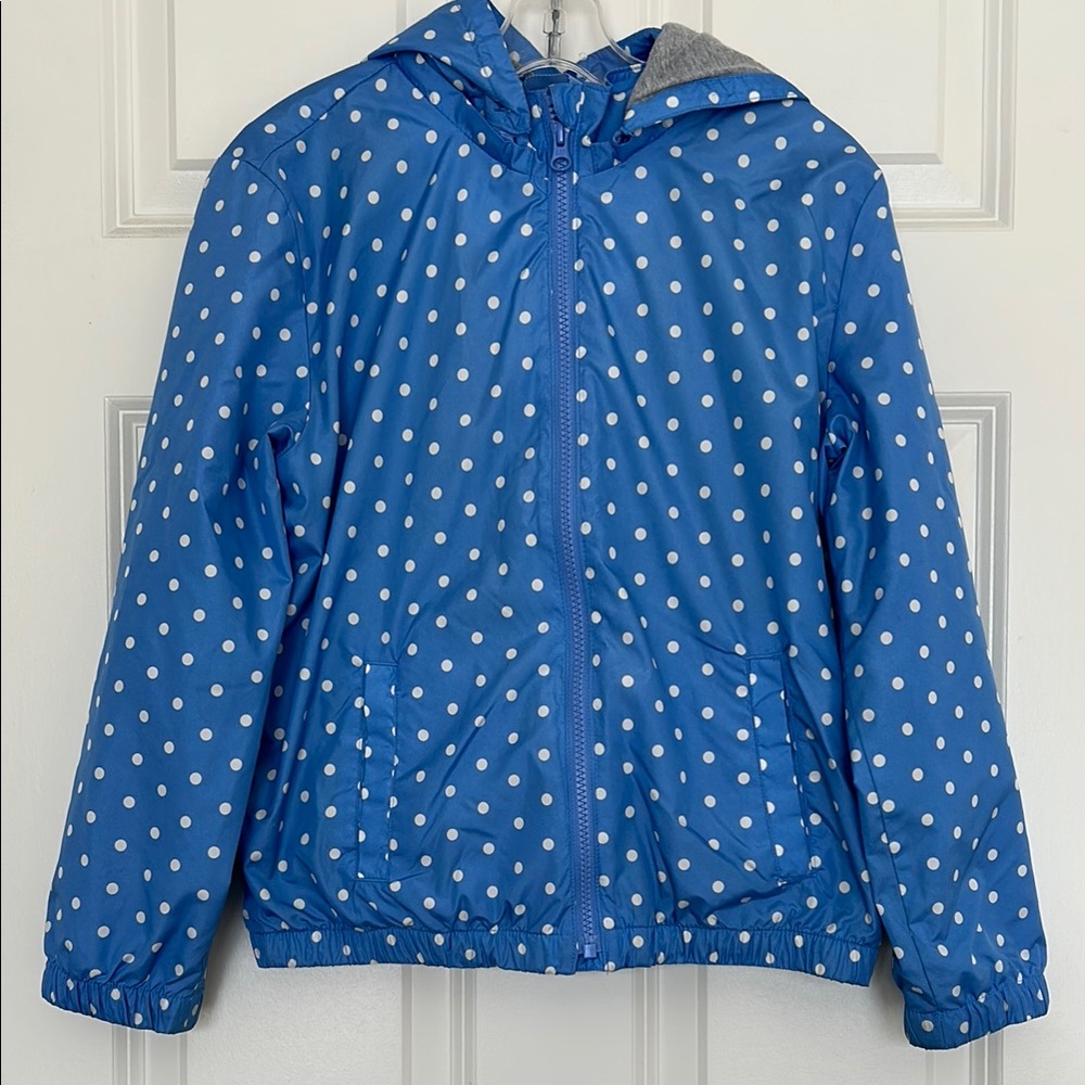 GAP kids Blue Polka Dot Jacket